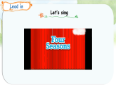 人教版PEP英语四年级上册课件Unit 6《Changing for the seasons》Part C Project-Reading time