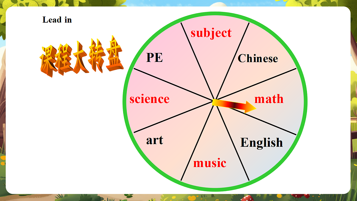 陕旅版四上Unit 5 Lesson 3 Part B Let's read教学课件第4页