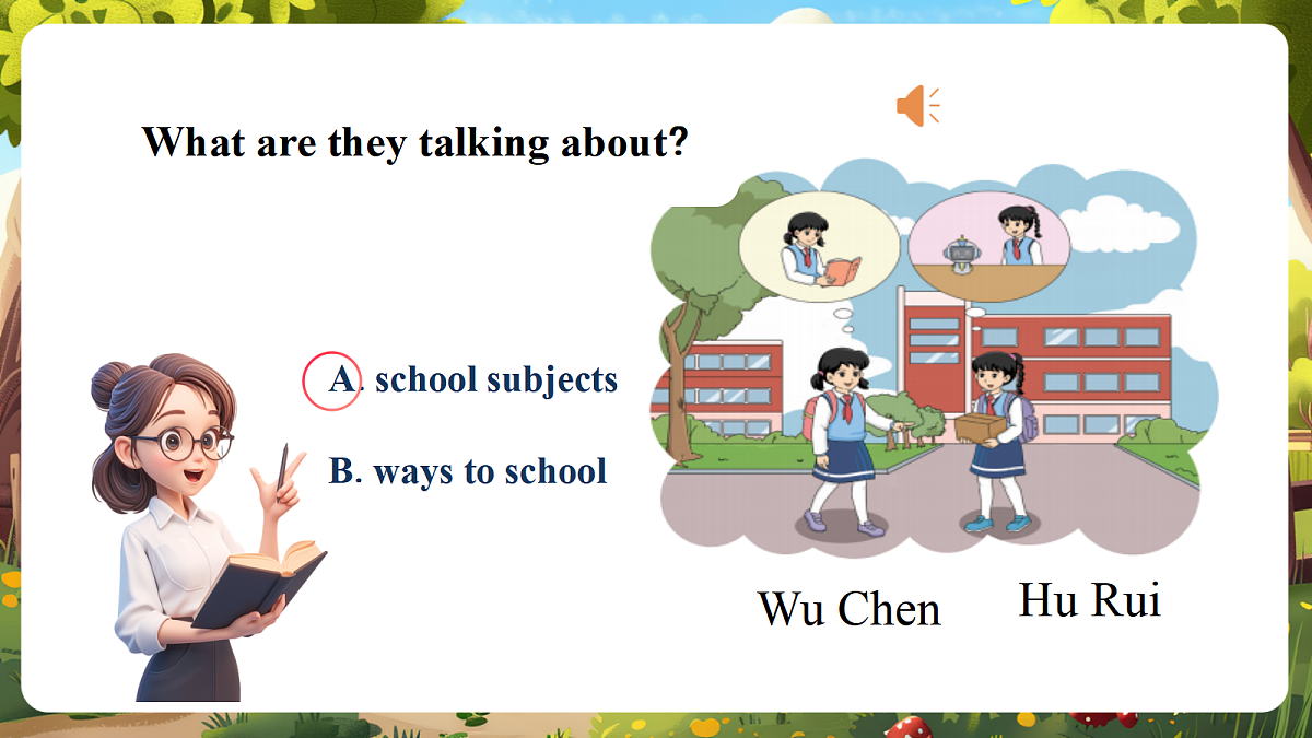 陕旅版四上Unit 5 Lesson 3 Part B Let's read教学课件第8页