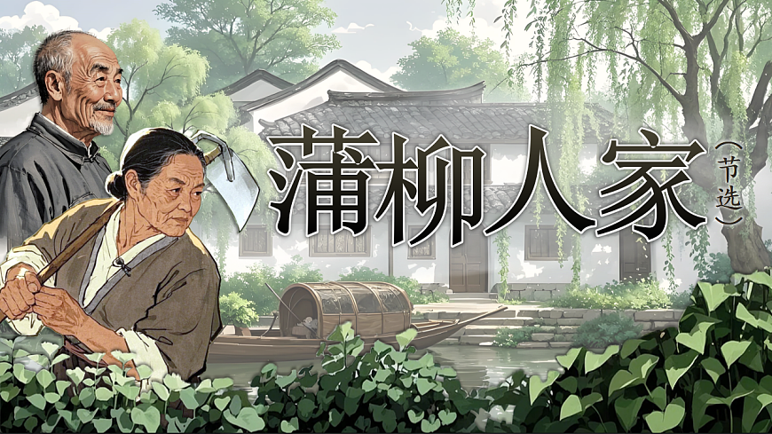 《蒲柳人家（节选）》第1页