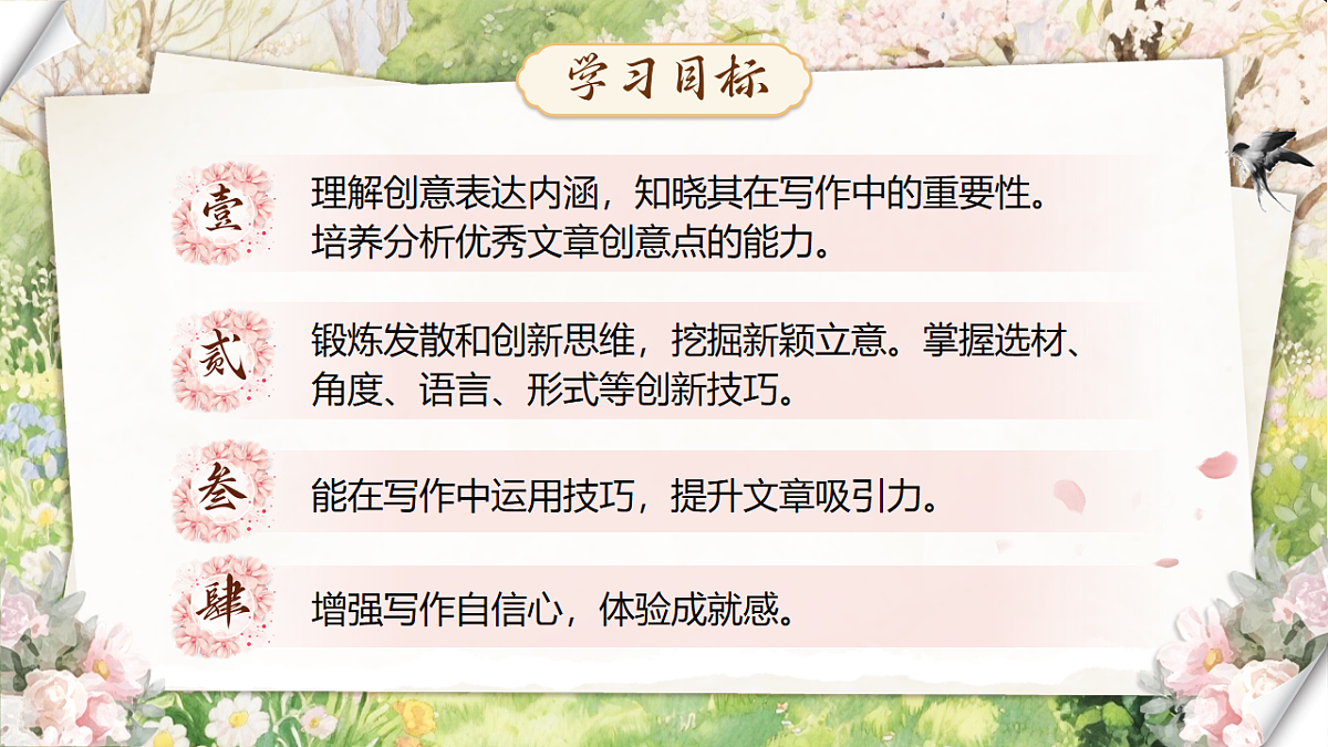 《《习作：有创意地表达》教学课件》第2页
