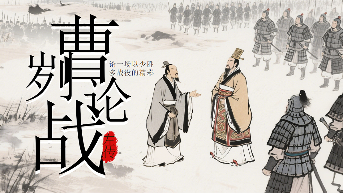 《曹刿论战》第1页