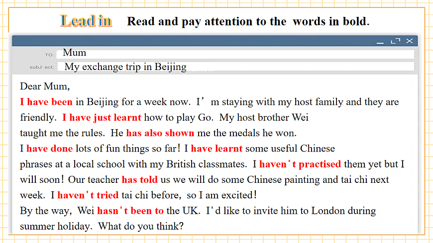 Unit 5 Going on an exchange trip 第3课时 Grammar优质课件第5页