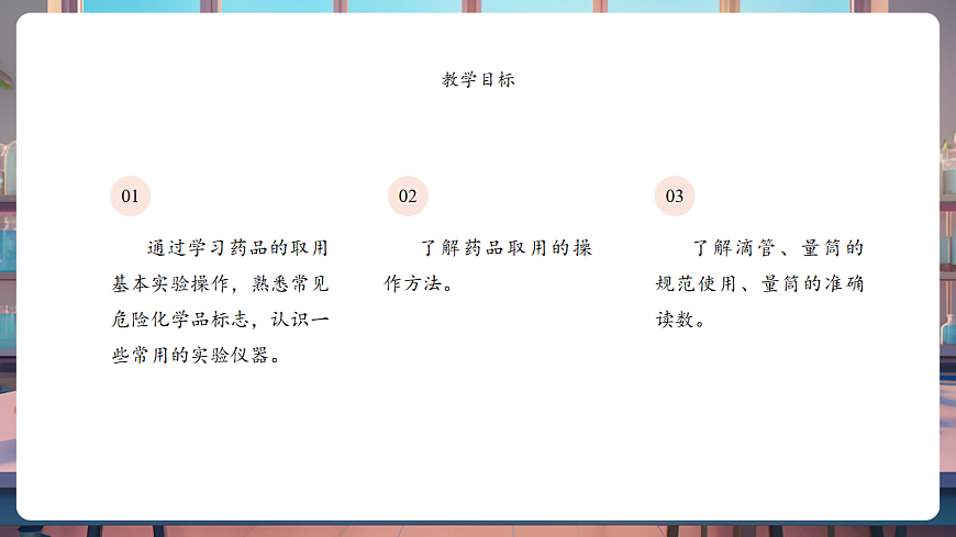 1.2.2化学实验与科学探究第3页