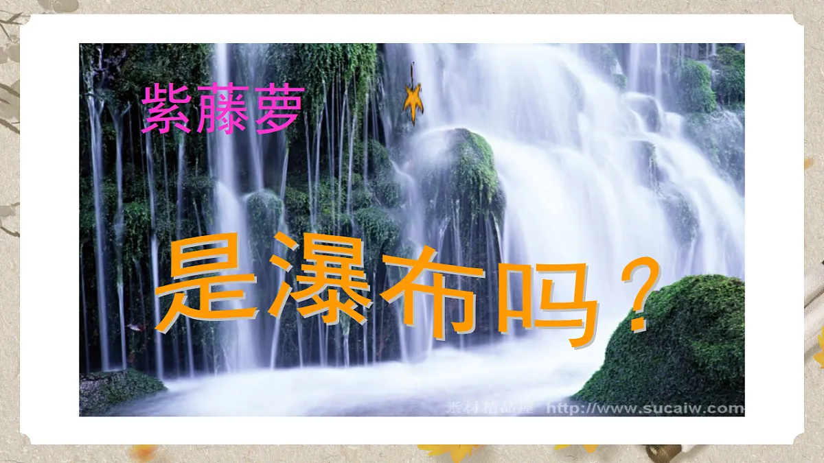 人教统编版语文七年级下册 1.19《紫藤萝瀑布》课件第3页
