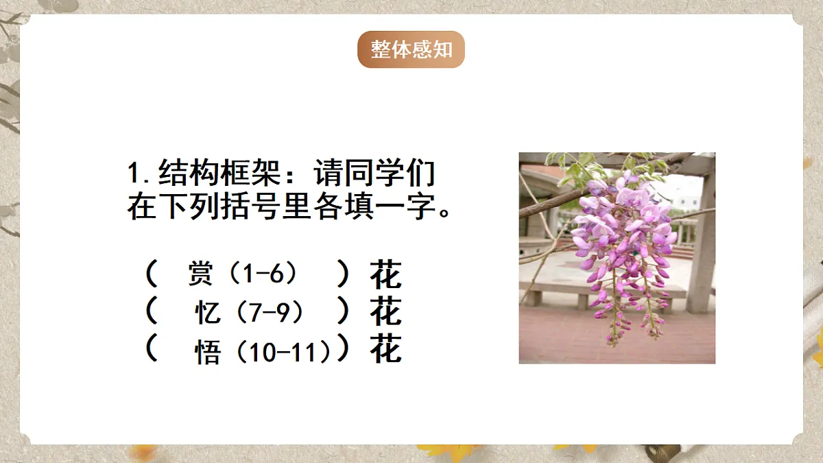人教统编版语文七年级下册 1.19《紫藤萝瀑布》课件第7页