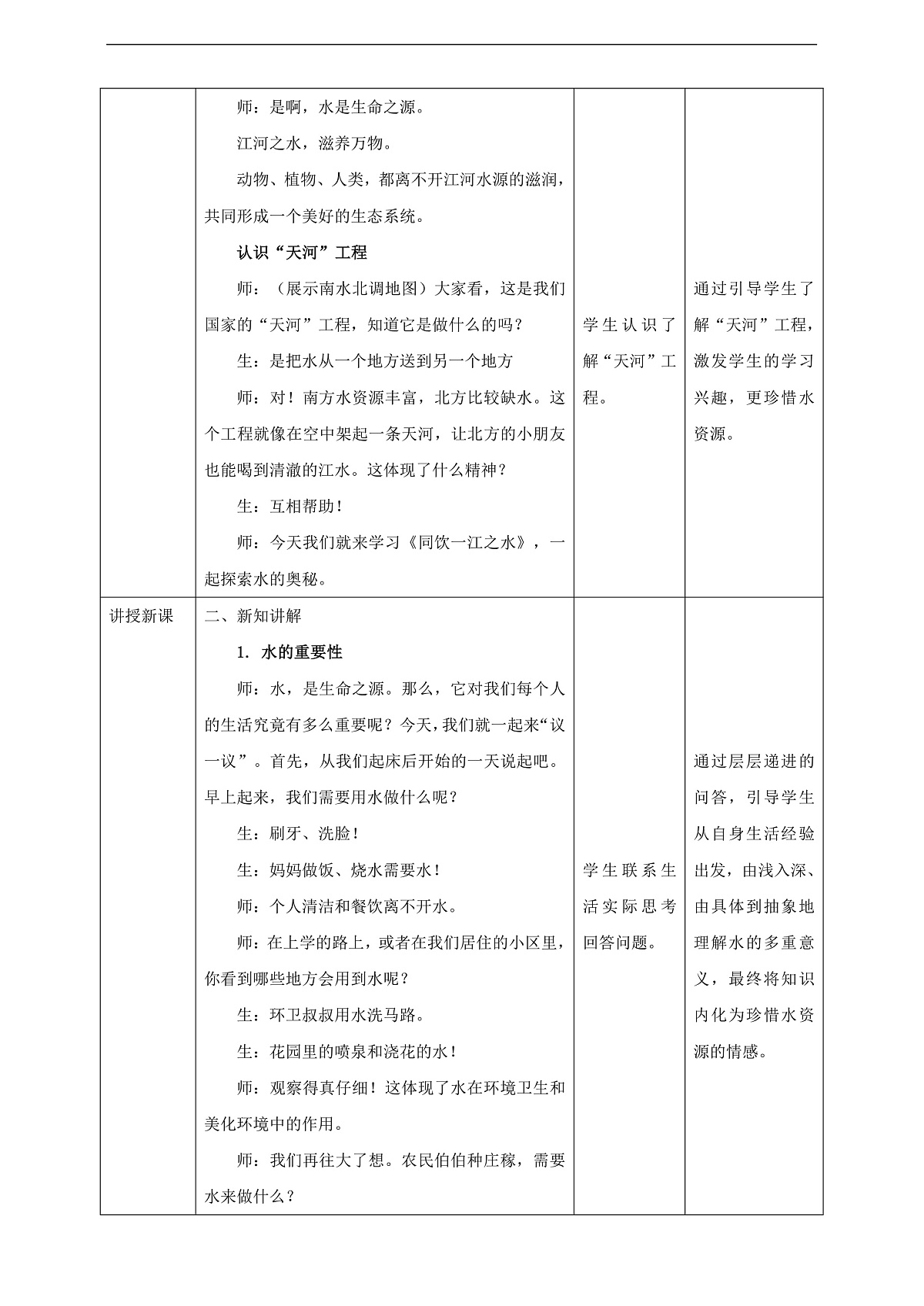 【岭南2024版】二上第十六课《同饮一江之水》核心素养教学设计第2页