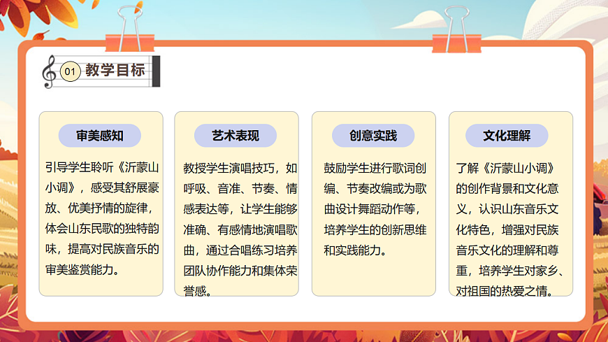 【新教材】人教版音乐二年级上册-《沂蒙山小调》-课件第3页