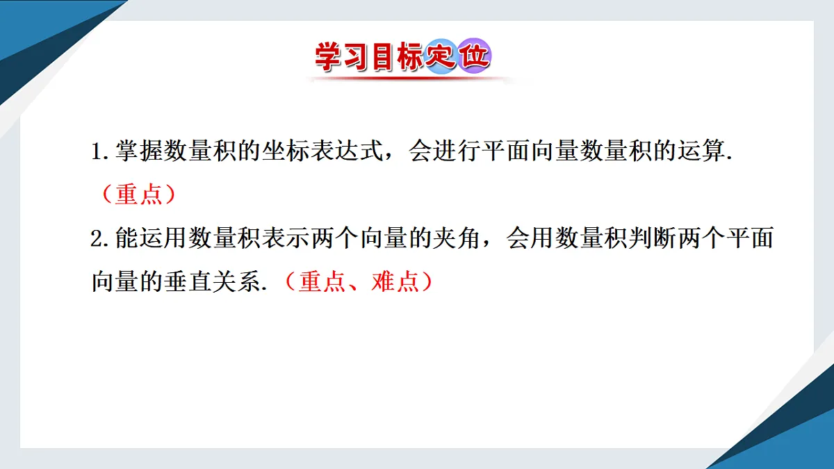 8.1.3向量数量积的坐标运算（同步课件）-【上好课】2024-2025学年高一数学同步精品课堂（人教B版2019必修第三册）第3页