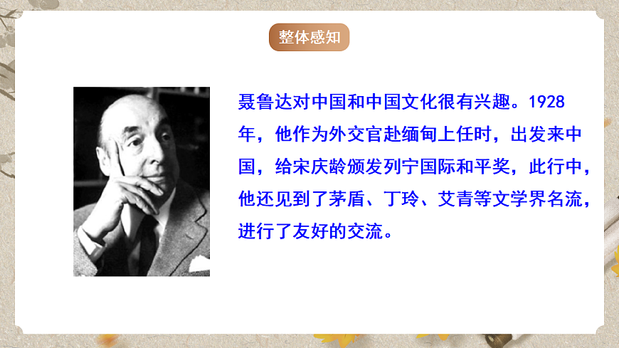 人教部编版语文九下1.3《短诗五首》之《统一》课件第5页