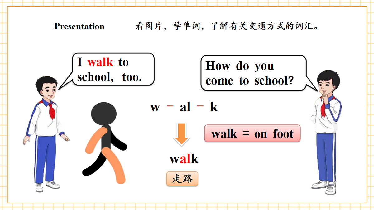 人教大同版 4A Unit 5 Getting around Lesson 1 课件第7页