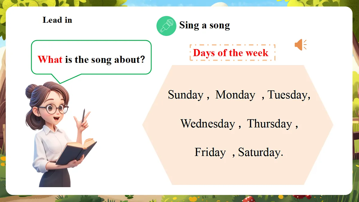 陕旅版四上英语Unit 6 Lesson 2 Part A Let's learn 教学课件第4页