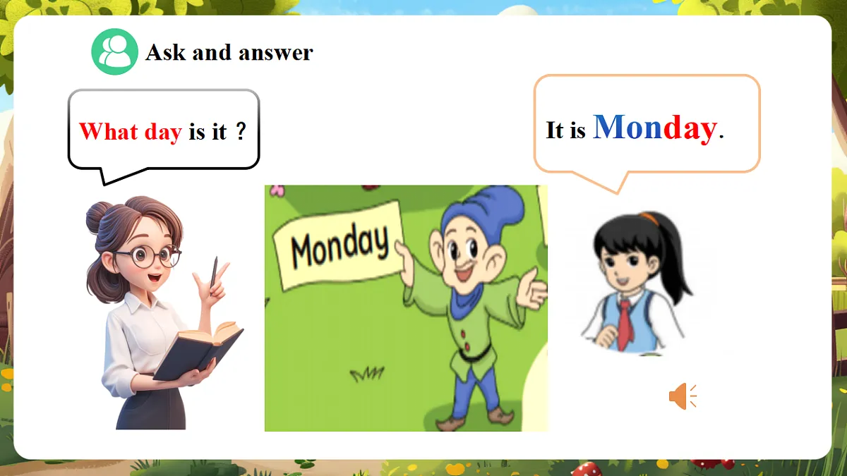 陕旅版四上英语Unit 6 Lesson 2 Part A Let's learn 教学课件第6页