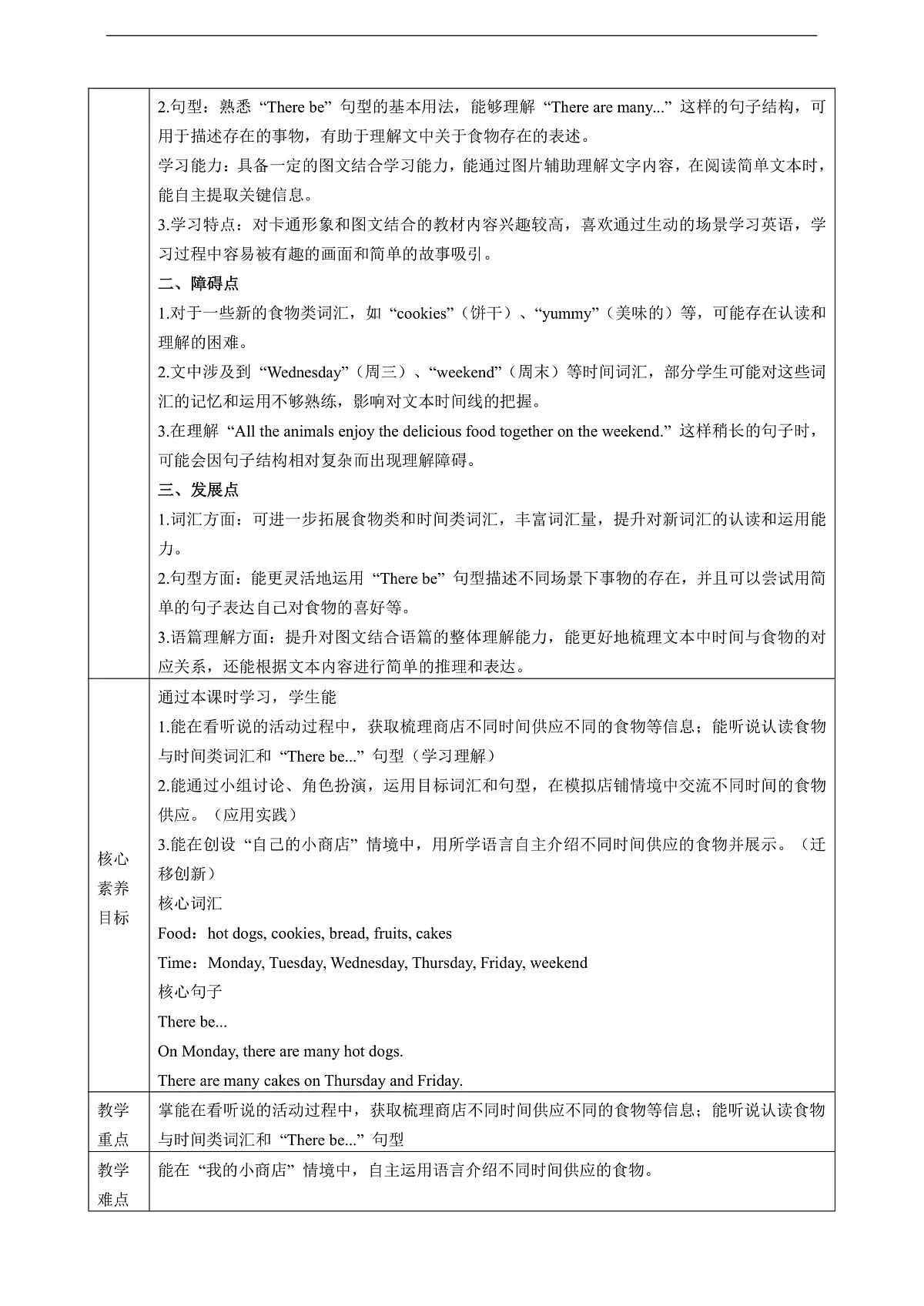 Unit 6 What day is it today？Lesson 4 Fun time 教学设计-陕旅版四上第2页