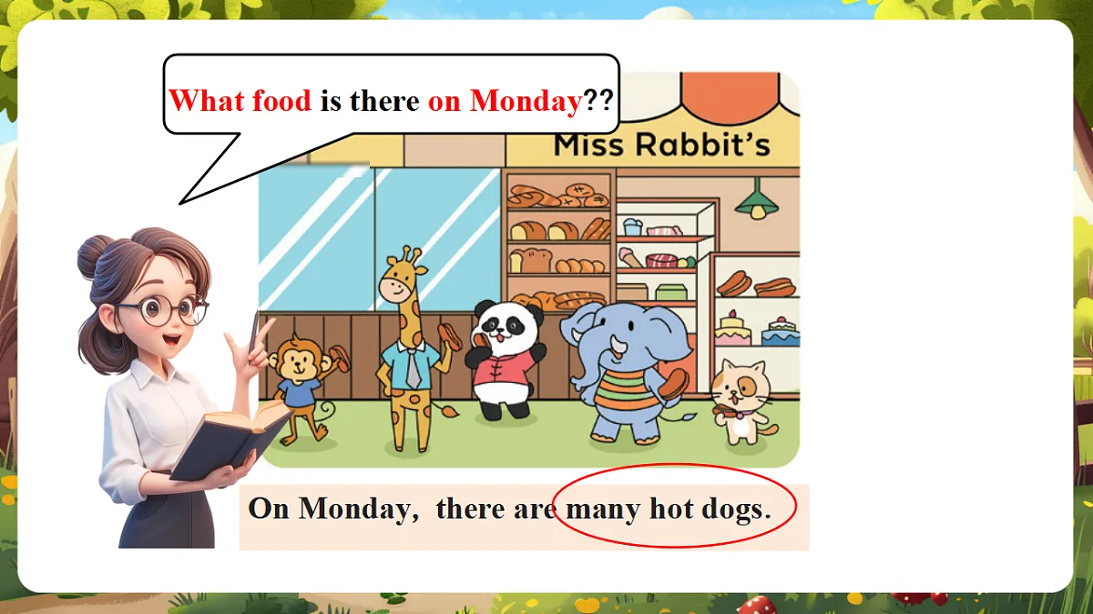 陕旅版四上英语Unit 6 Lesson 4 Fun time 教学课件第8页