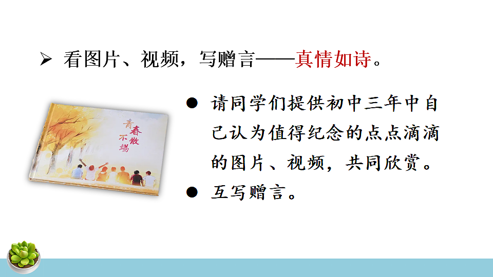 综合性学习 岁月如歌——我们的初中生活第4页