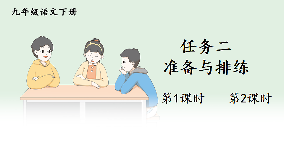 任务二 准备与排练第1页