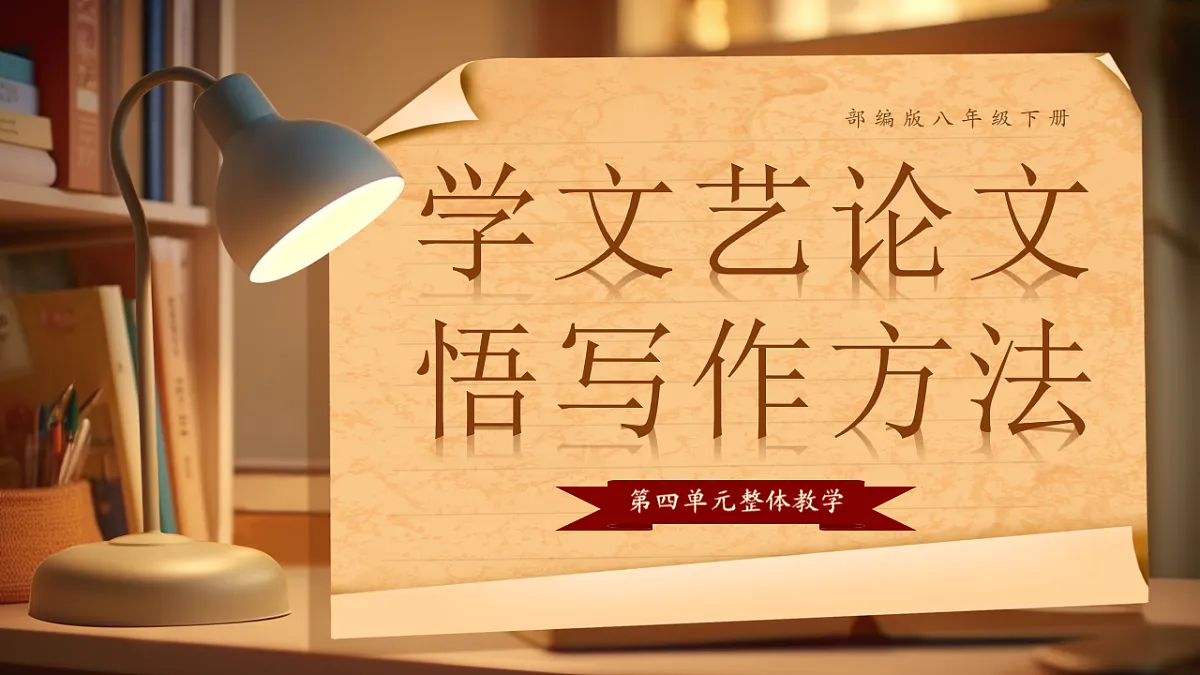 《学文艺论文，悟写作方法》第1页