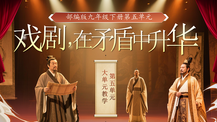 《大单元教学《戏剧，在矛盾中升华》》第1页