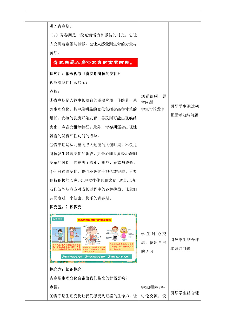 7.1.1《青春的邀约》教学设计（核心素养目标）第3页
