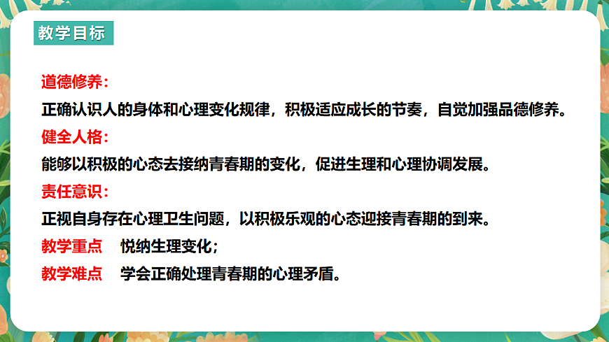 7.1.1《青春的邀约》课件第3页