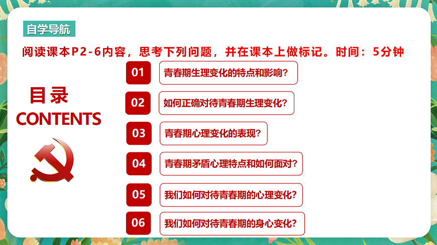 7.1.1《青春的邀约》课件第4页