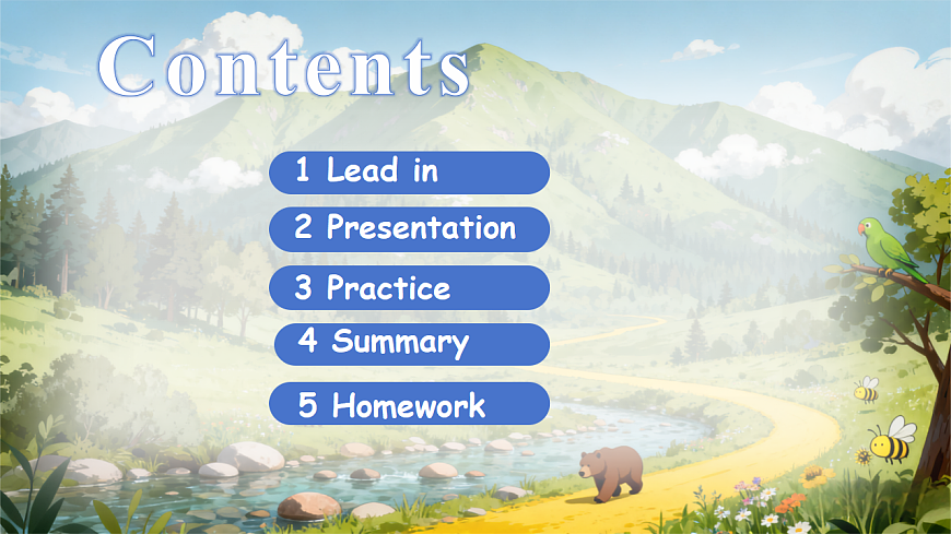 Unit 6 第5课时 Part B Let’s learn&Read and report(教学课件) 第3页