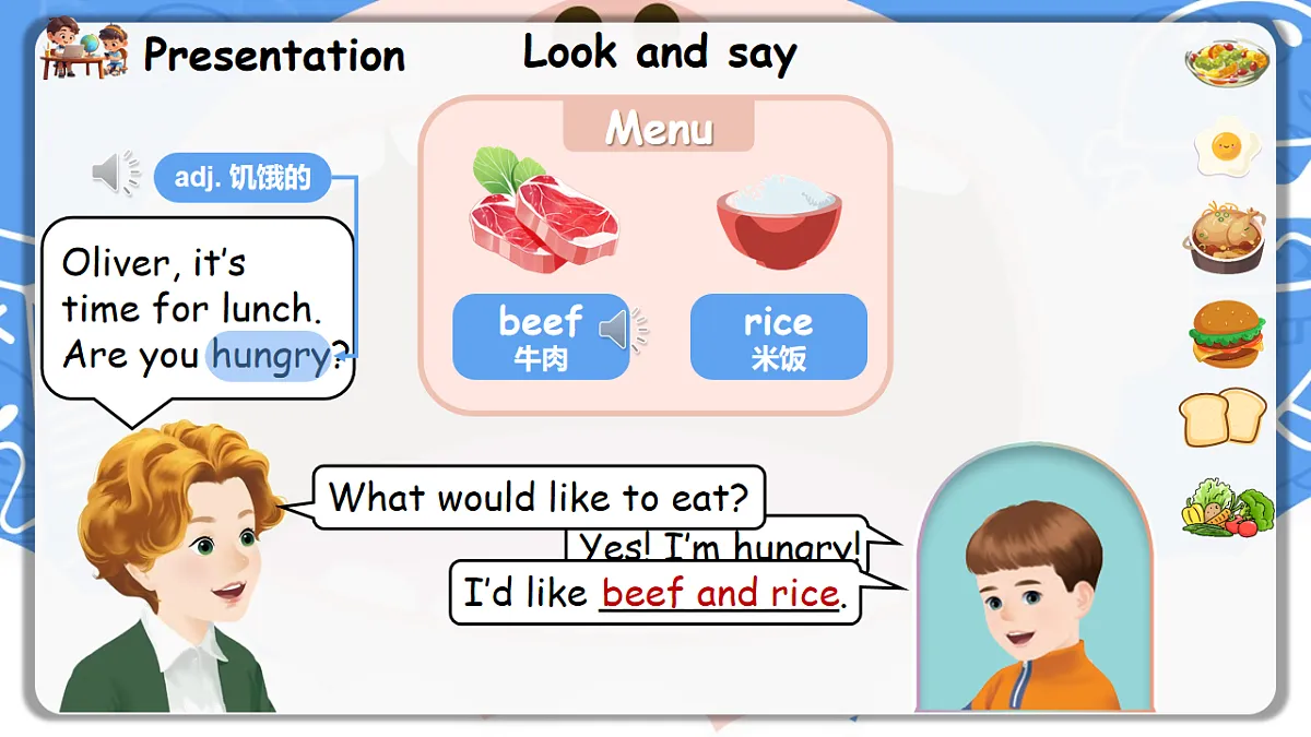 Unit 5 第1课时 Part A Let’s talk&Look, write and role-play(教学课件) 第8页
