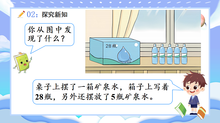 人教版小学数学一年级下册 第2课时《两位数加一位数（进位）》课件第5页