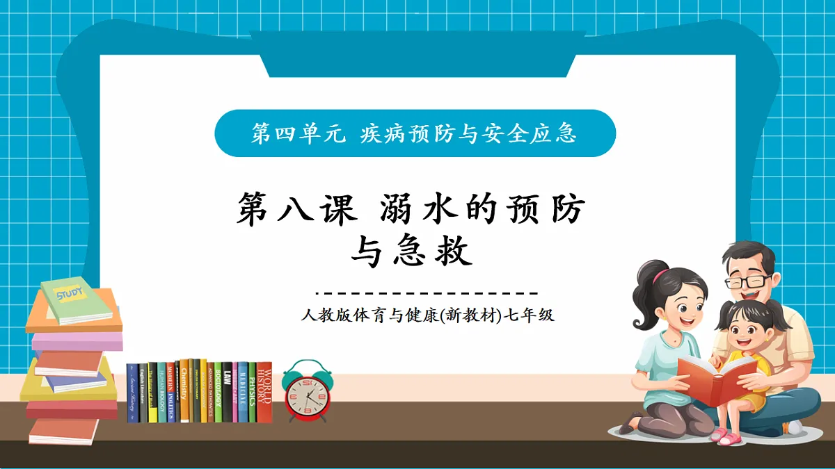 第8课《溺水的预防与急救》课件-七年级全第1页