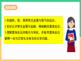 人教版化学九下第八单元 课题2《 金属的化学性质》（第一课时） 课件+教案+分层作业+导学案