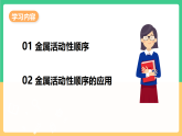 人教版化学九下第八单元 课题2《 金属的化学性质》（第二课时） 课件+教案+分层作业+导学案
