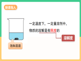 人教版化学九下第九单元 课题2《溶解度》（第二课时） 课件+教案+分层作业+导学案