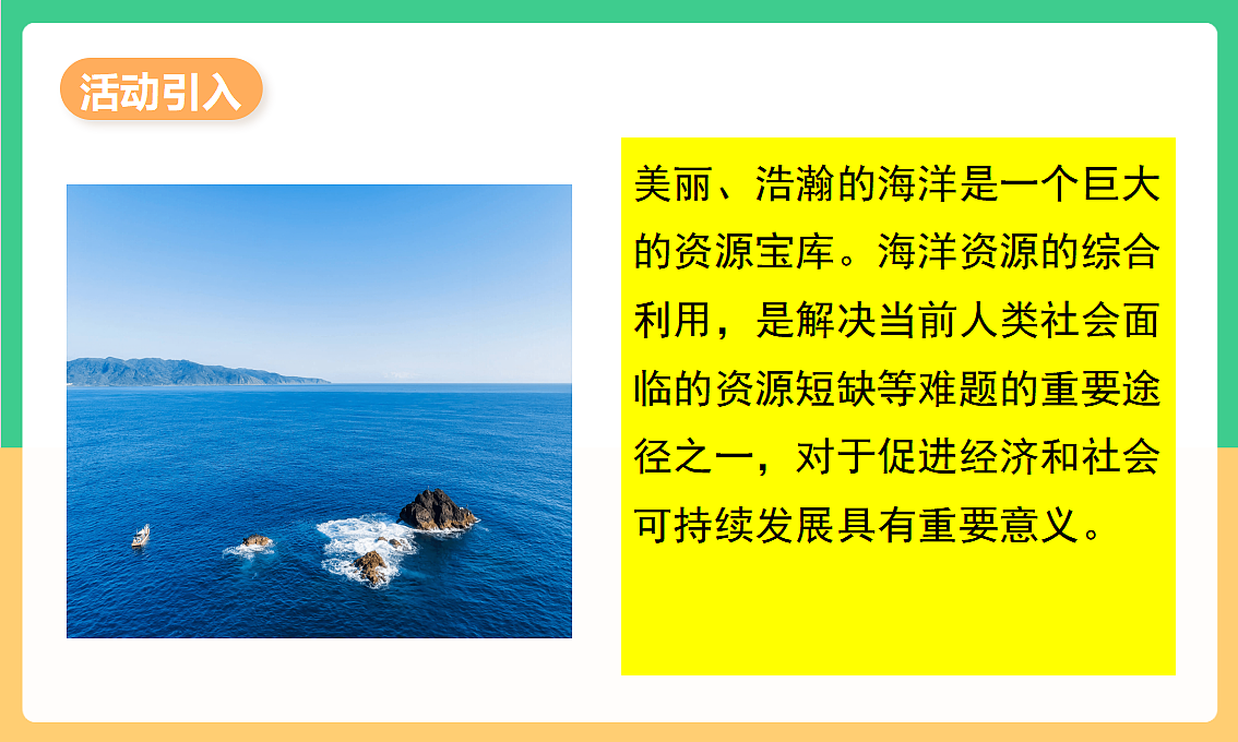 人教版化学九下跨学科实践活动8《海洋资源的综合利用与制盐》课件第3页