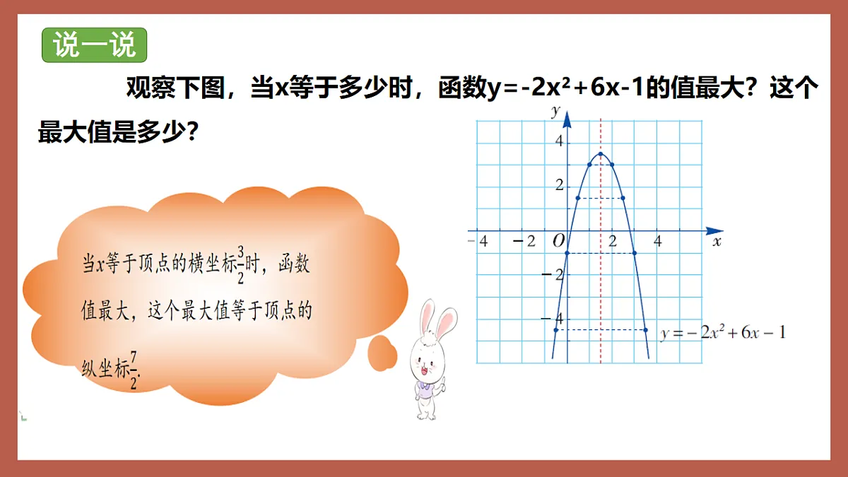 湘教版数学九年级下册1.2《二次函数的图象与性质（5）》（同步课件）第7页