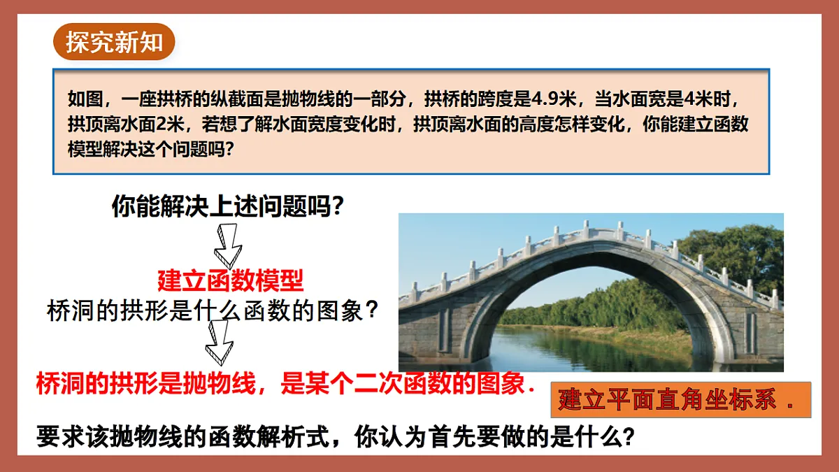 湘教版数学九年级下册1.5《二次函数的应用（1）》（同步课件）第4页