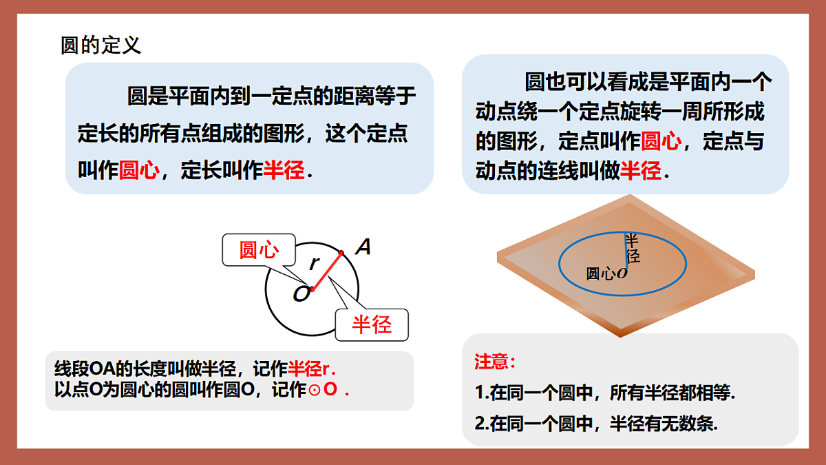 湘教版数学九年级下册2.1《圆的对称性》（同步课件）第5页