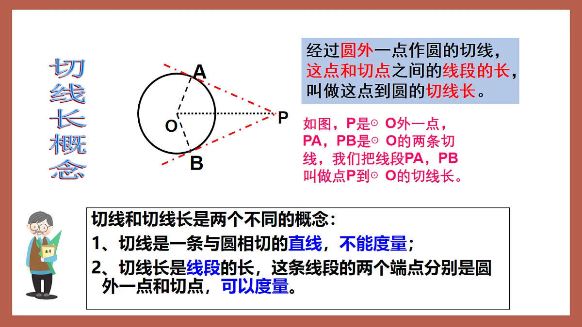 湘教版数学九年级下册2.5.3《切线长定理》（同步课件）第6页