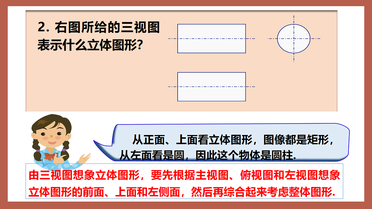 湘教版数学九年级下册3.3《三视图（2）》（同步课件）第5页