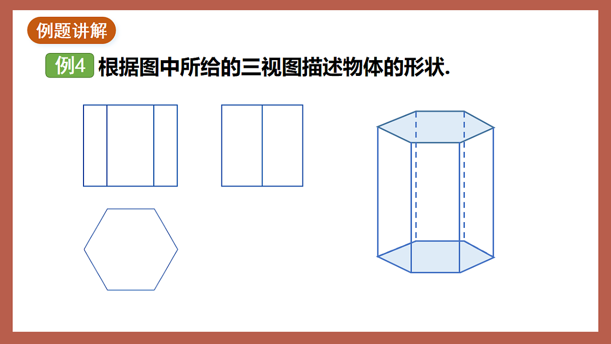 湘教版数学九年级下册3.3《三视图（2）》（同步课件）第6页
