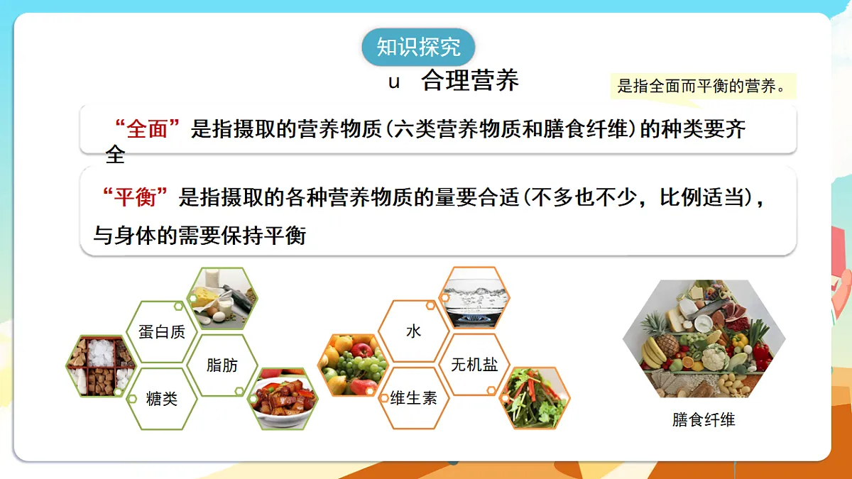 人教版（新课标）生物七下 4.2.3《合理营养与食品安全》课件第4页