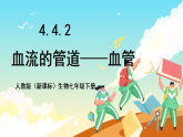 人教版（新课标）生物七下 4.4.2《血流的管道——血管》课件+教案+分层练习+学案