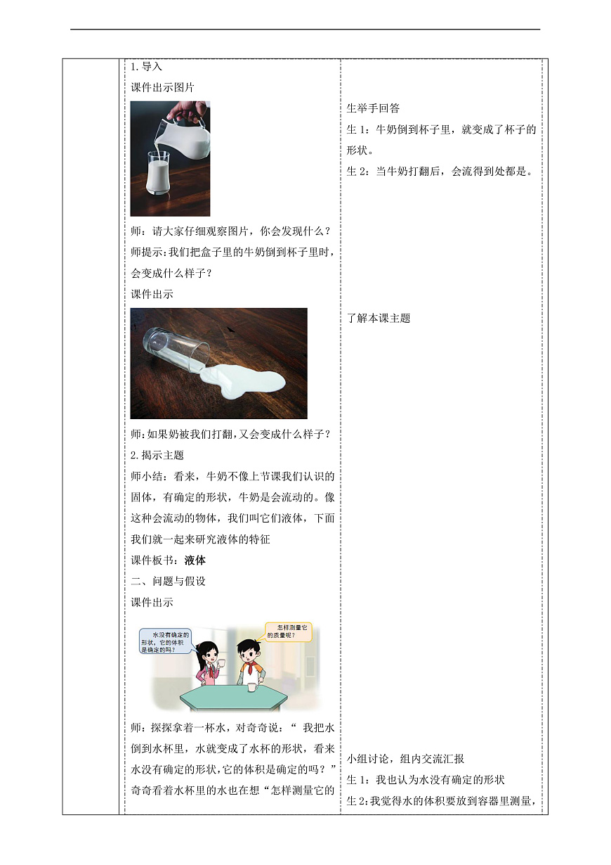 【教学评一体化】4.3《液体》课时教案第2页