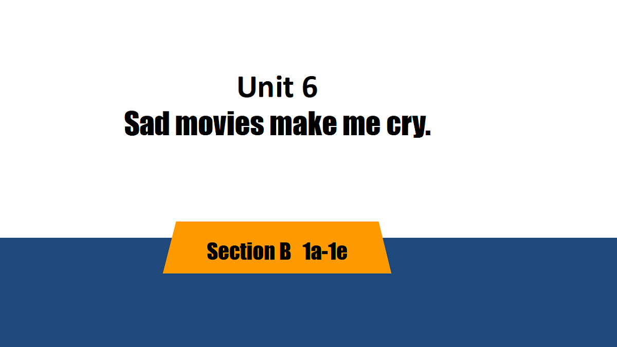 九年级U6 Section B1a-2d第1页