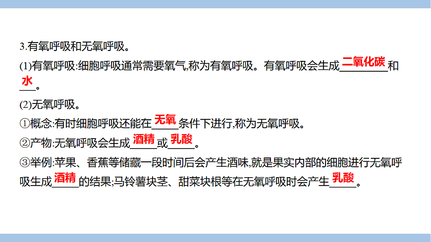 苏教版七年级生物下册第4单元第11章第2节植物的呼吸作用课件第6页
