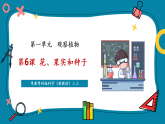 【新教材新课标】粤教粤科版科学三年级上册第6课《花、果实和种子》教学课件+素材