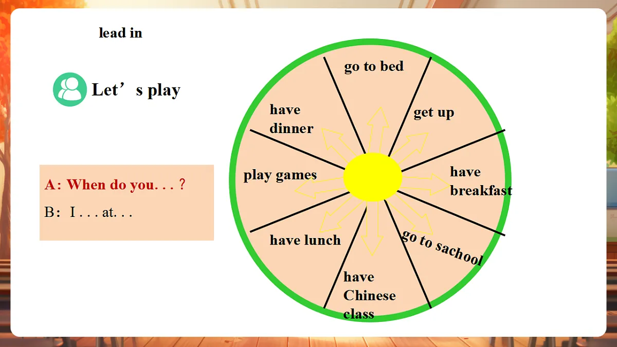 Unit 8 Early to Bed and Early to Rise Lesson 3 Part B Let's read课件第4页
