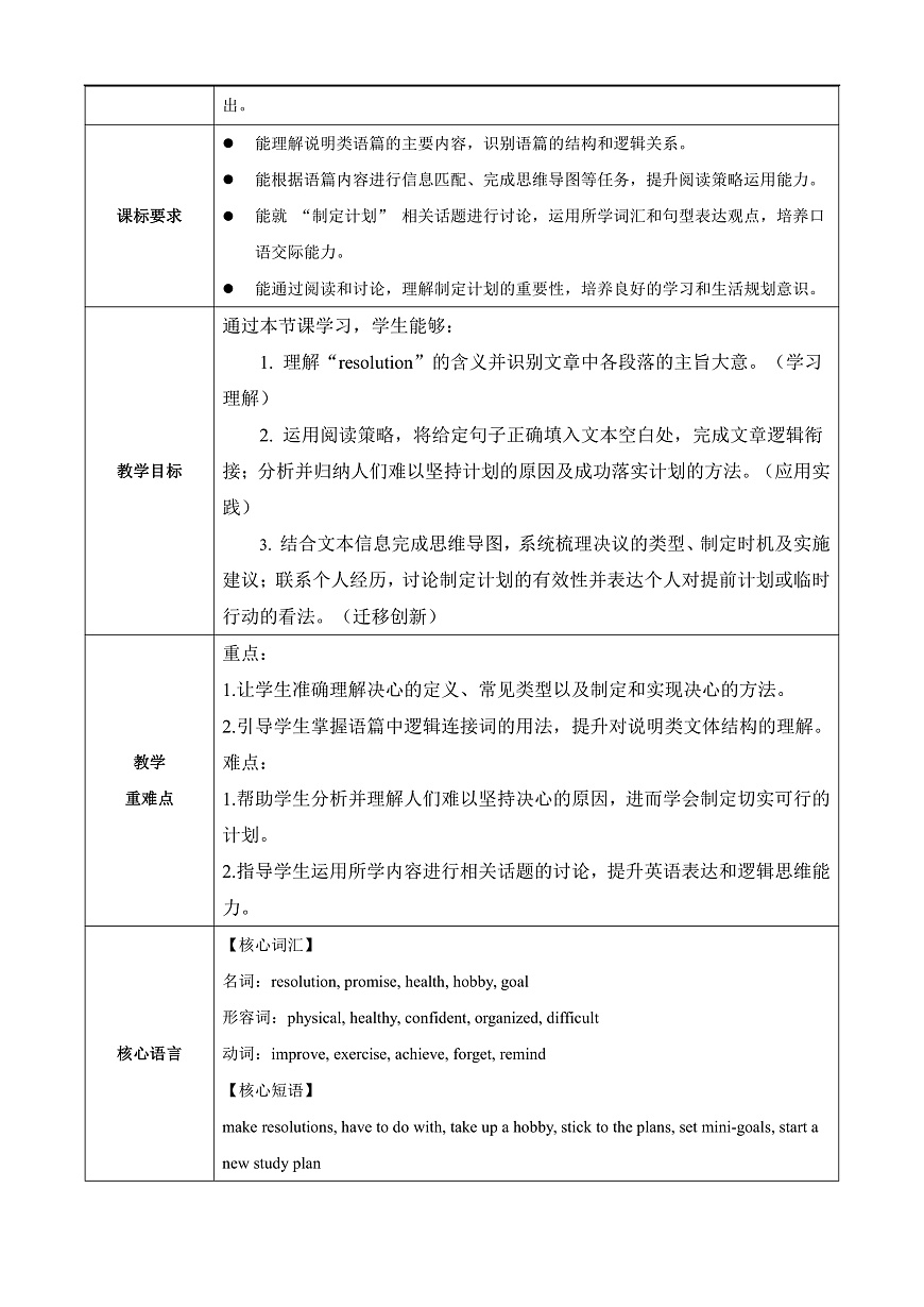 Unit 6 课时4 Section B（1a-1e）（教学设计）第2页