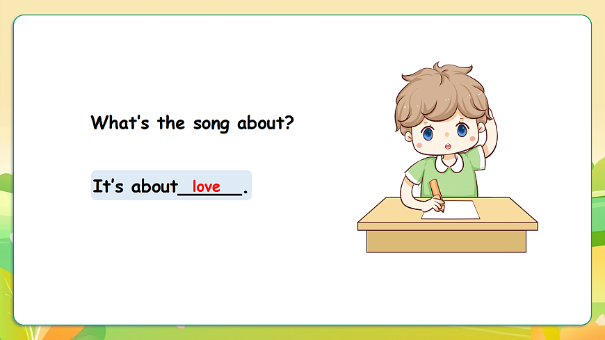 人教版（PEP）英语三下Unit2 My words and actions Part B let's learn 课件第3页