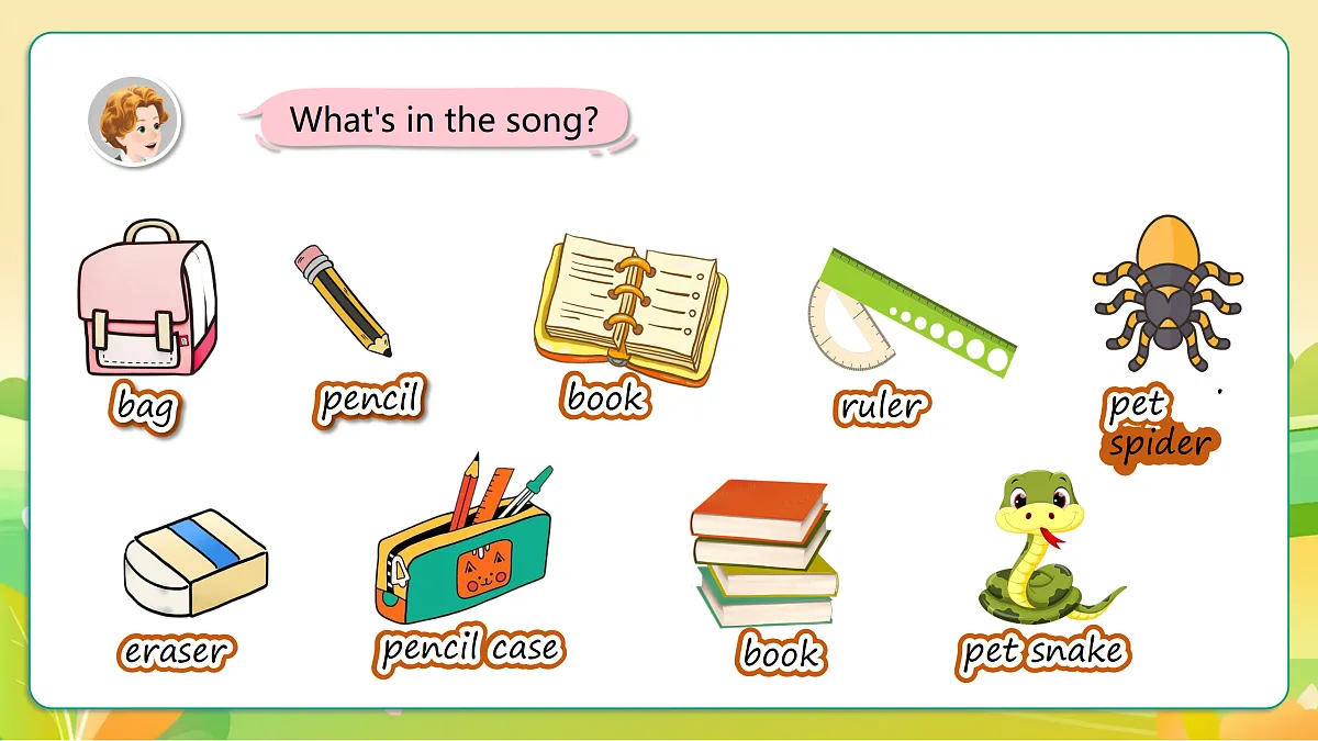 人教版（PEP）英语三下Unit5 Old things Part A let's talk 课件第4页